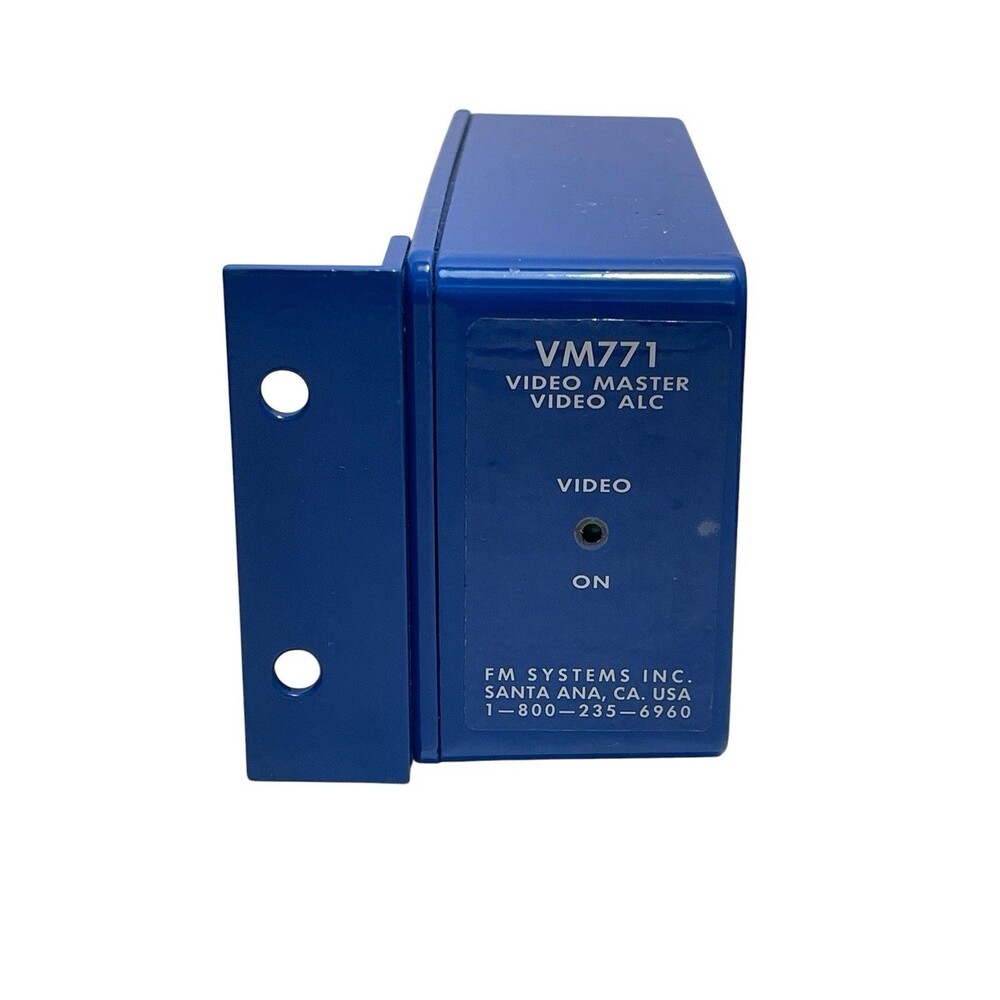FM Systems Inc. VM771 Video Master ALC Video Automatic Gain Control--VM 771